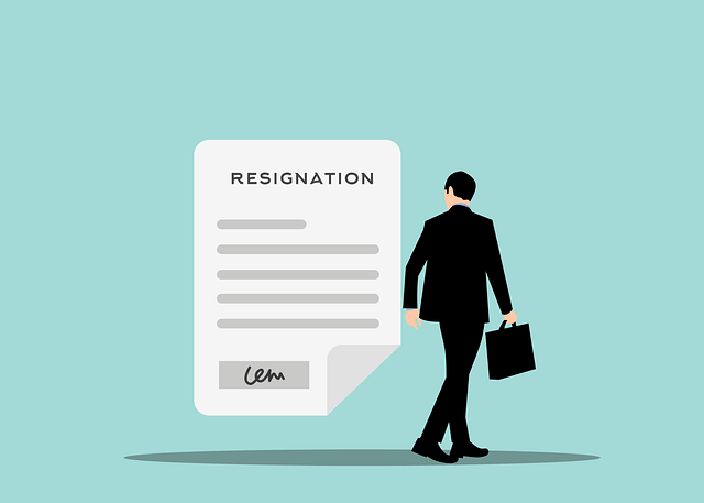 resignation, job, signature